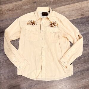 Howler brothers embroidered shirt